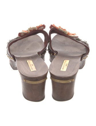 Louis Vuitton LV Monogram Canvas Slides