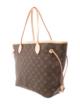 Louis Vuitton LV Monogram Neverfull w/Pouch MM