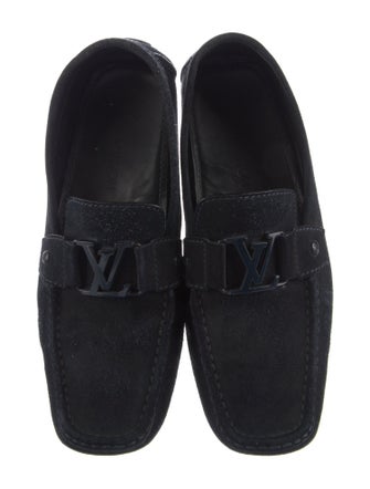 Louis Vuitton LV Monogram Suede Drivers