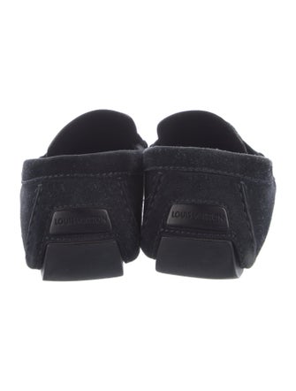 Louis Vuitton LV Monogram Suede Drivers
