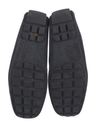 Louis Vuitton LV Monogram Suede Drivers