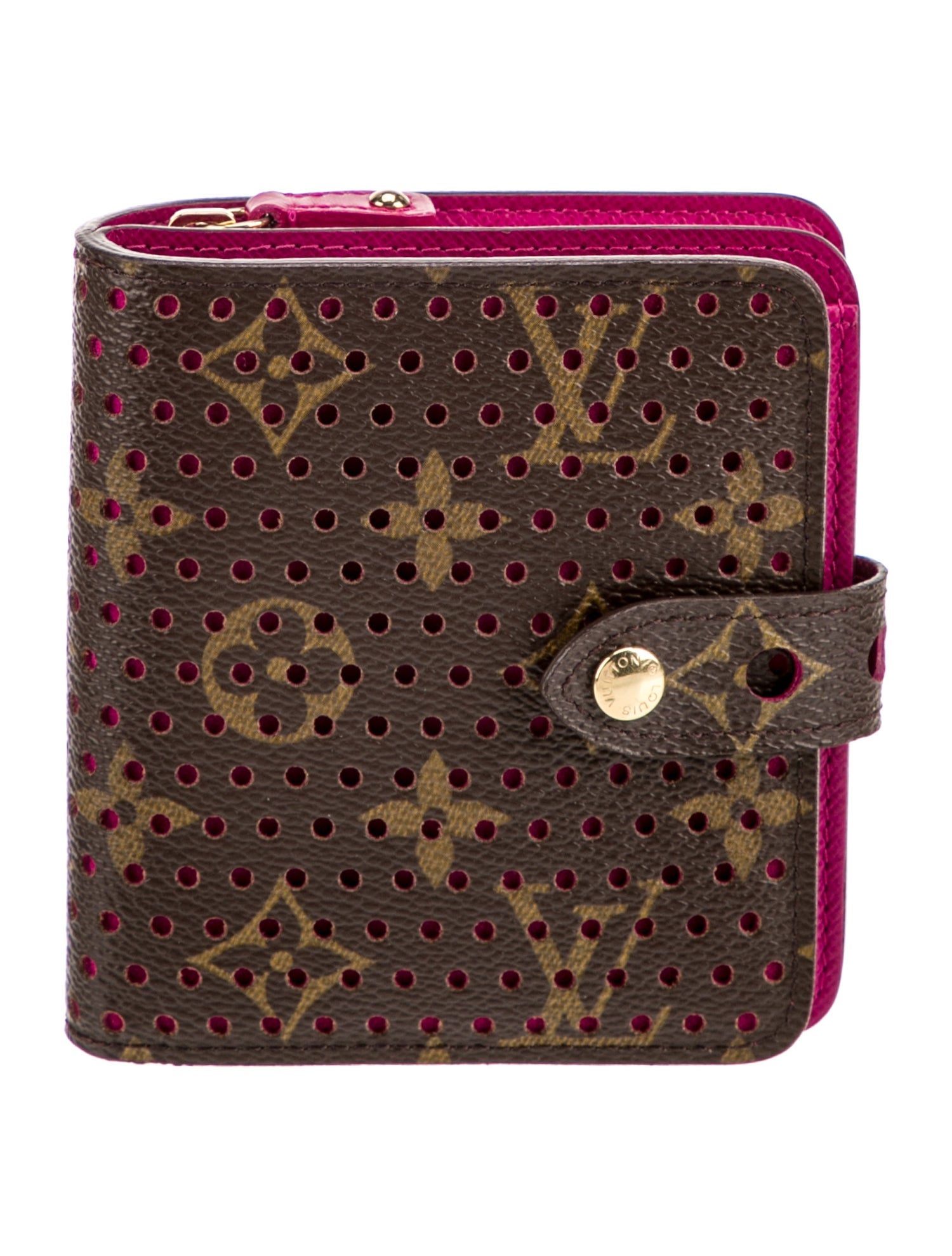 Louis Vuitton Vintage 2006 Compact Zippé Wallet