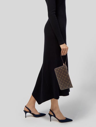 Louis Vuitton LV Monogram Neverfull Pouch