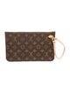 Louis Vuitton LV Monogram Neverfull Pouch
