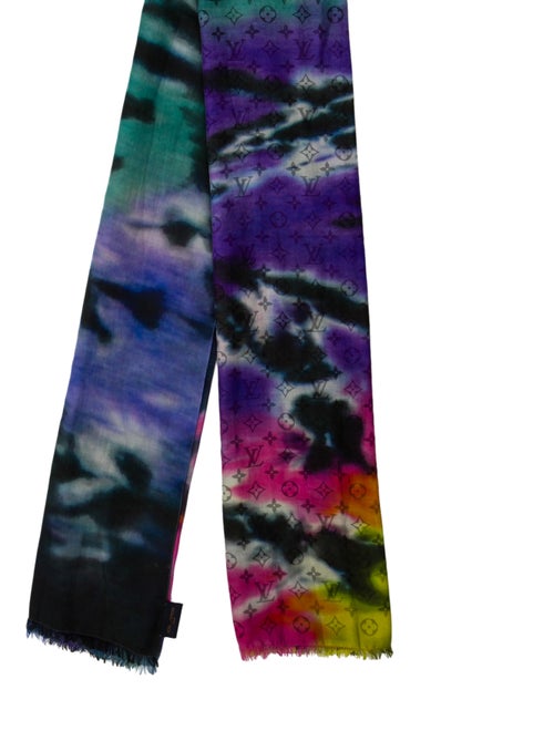 Louis Vuitton Tie Dye Monogram RGB 2018 Shawl