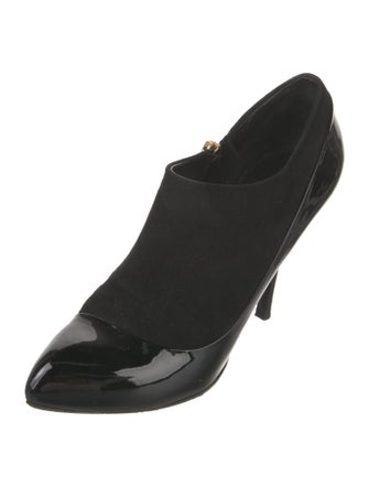 Louis Vuitton Patent Leather Mules