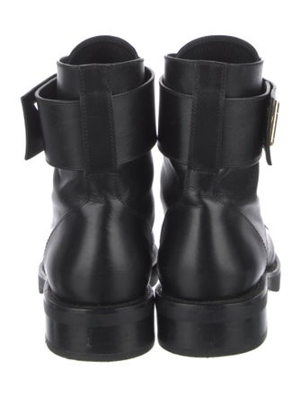 Louis Vuitton Leather Combat Boots