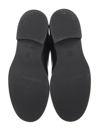 Louis Vuitton Leather Combat Boots
