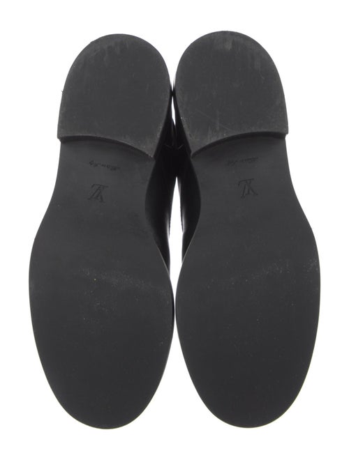 Louis Vuitton Leather Combat Boots