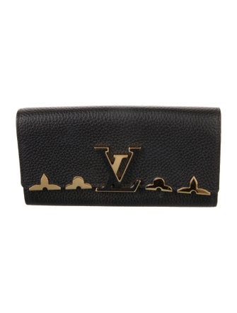 Louis Vuitton Taurillon Leather Capucines Wallet