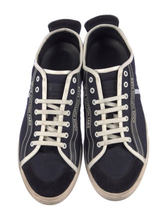Louis Vuitton Canvas Printed Sneakers