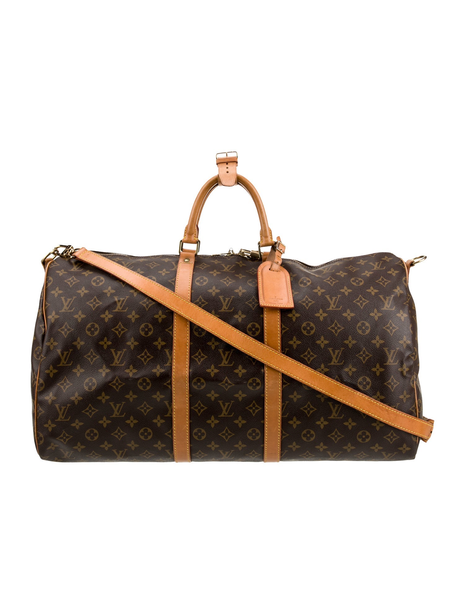 Louis Vuitton LV Monogram Keepall Bandouliere 55