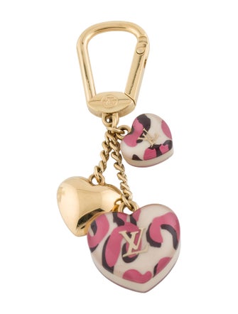 Louis Vuitton Leopard Heart Coeur Bag Charm