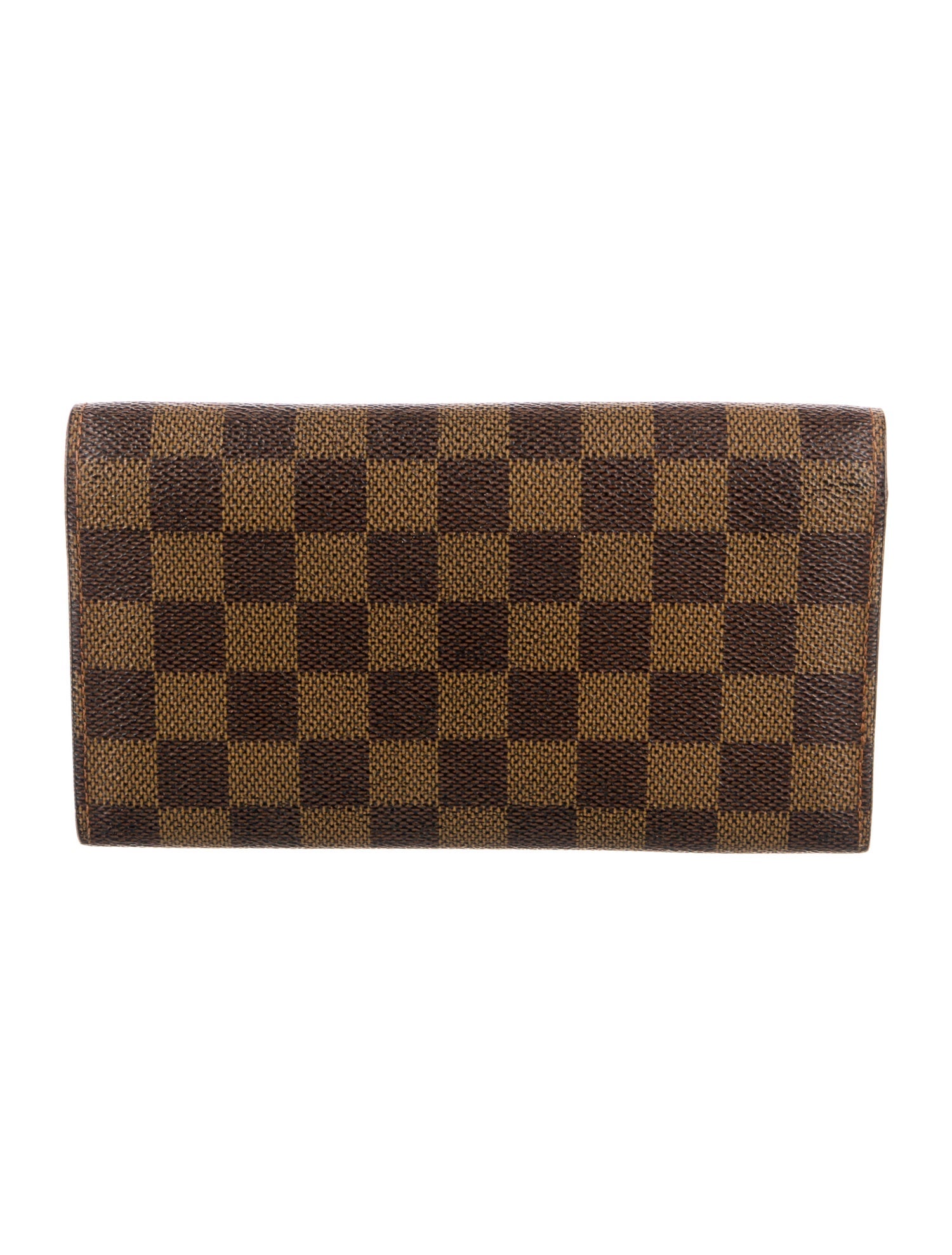 Louis Vuitton Damier Ebene Pattern Wallet