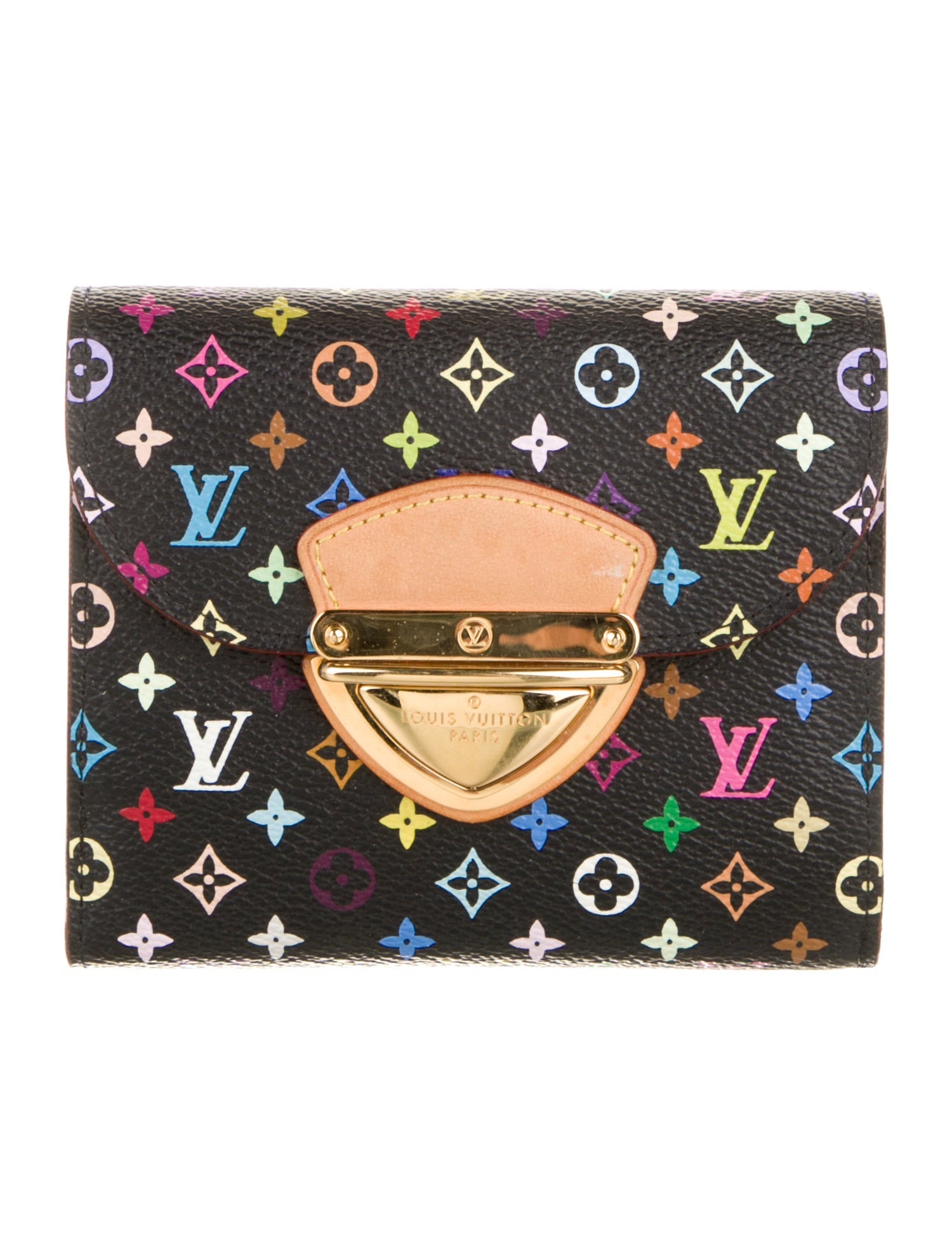 Louis Vuitton 2011 Multicolore Monogram Pattern Joey Wallet