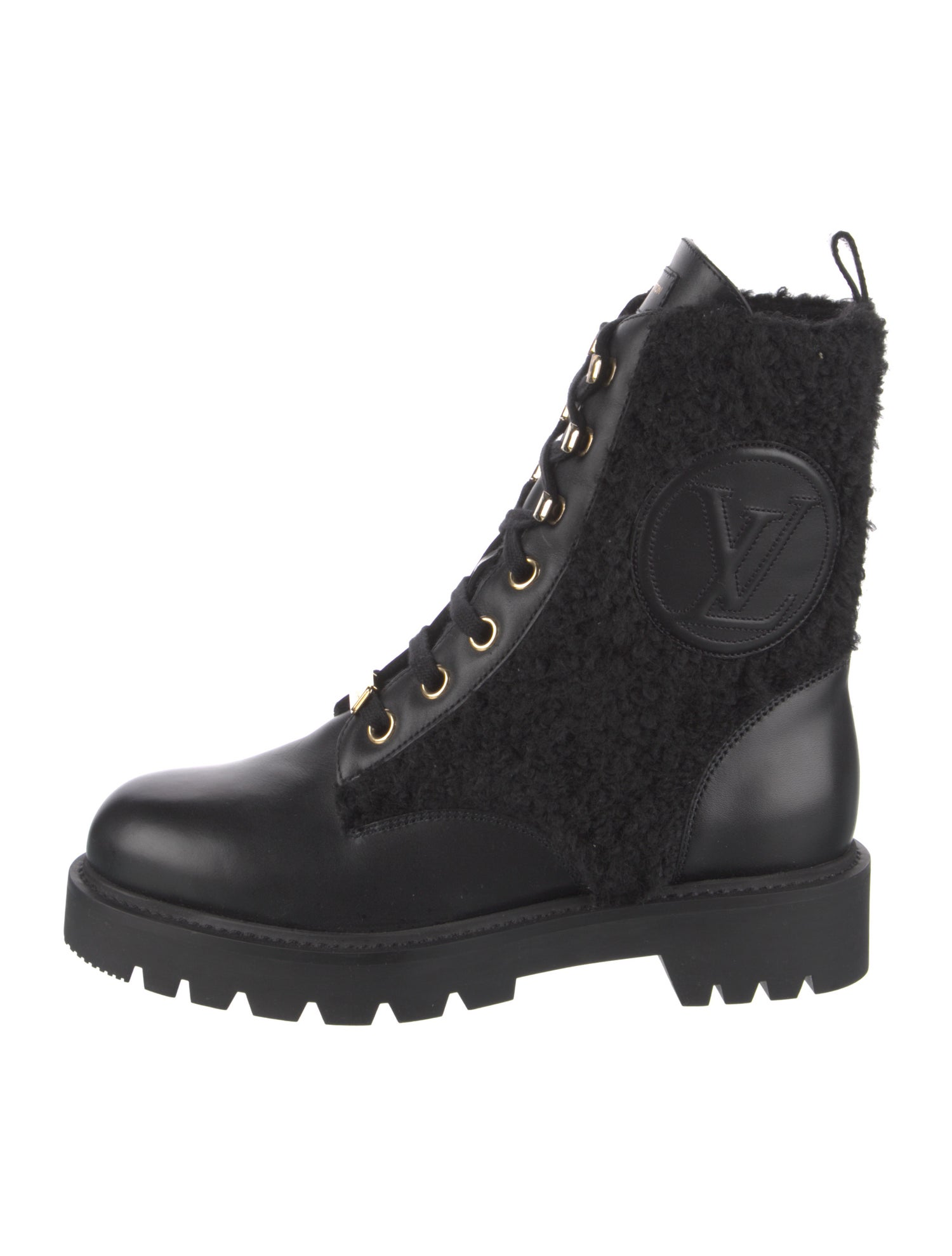 Louis Vuitton 2022 LV Monogram Combat Boots