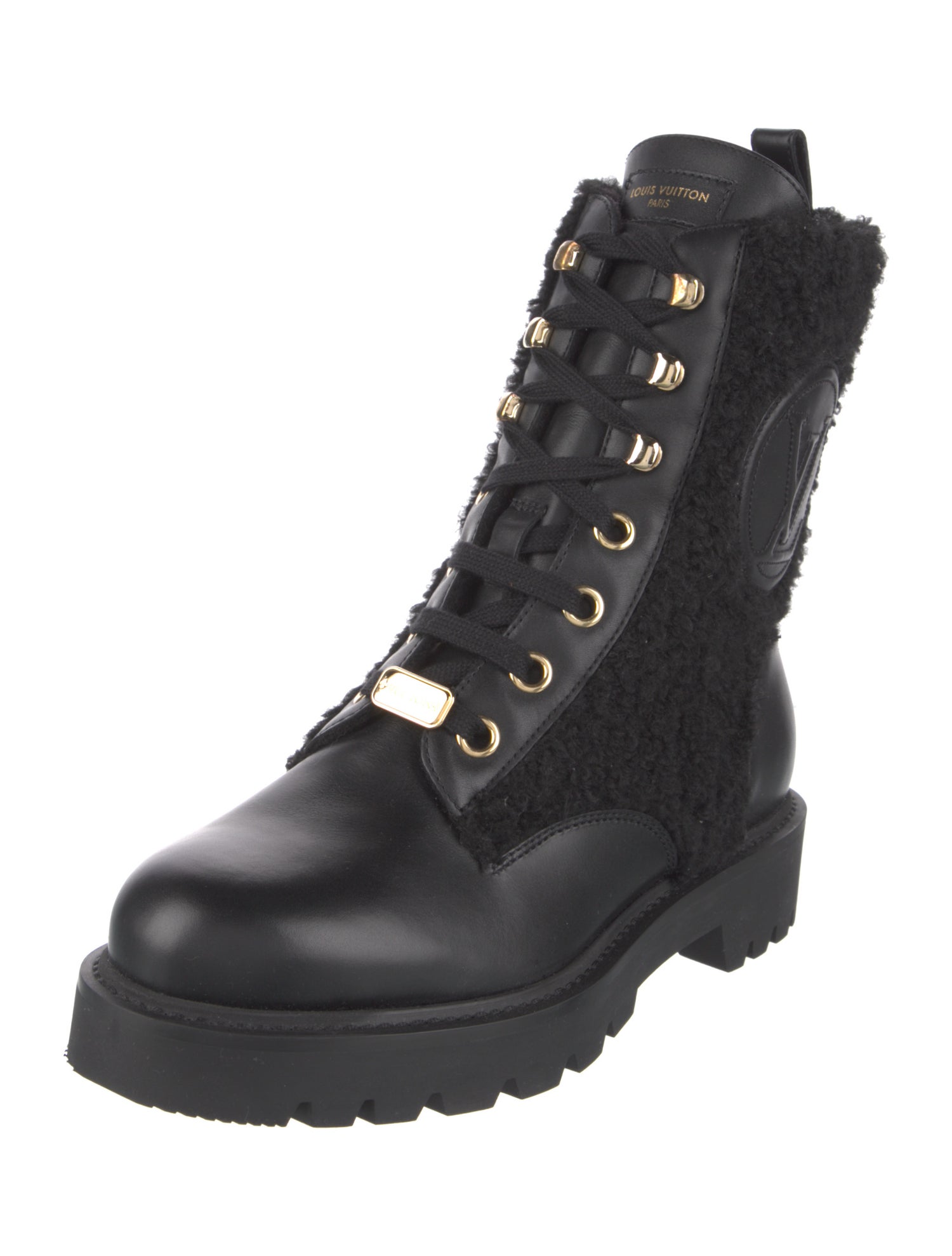 Louis Vuitton 2022 LV Monogram Combat Boots