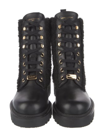 Louis Vuitton 2022 LV Monogram Combat Boots