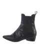 Louis Vuitton Monogram Idylle Pattern Leather Chelsea Boots
