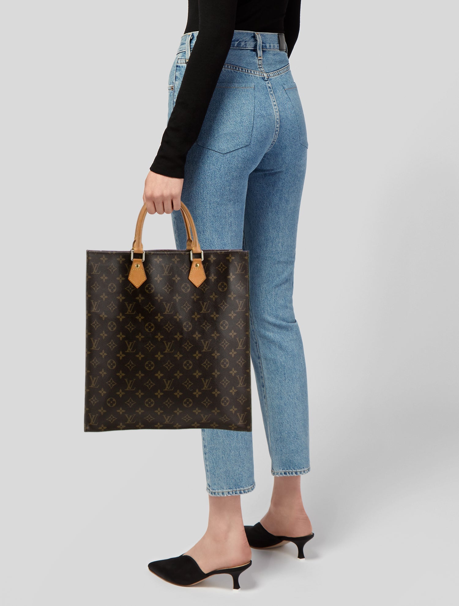 Louis Vuitton LV Monogram Sac Plat Vintage