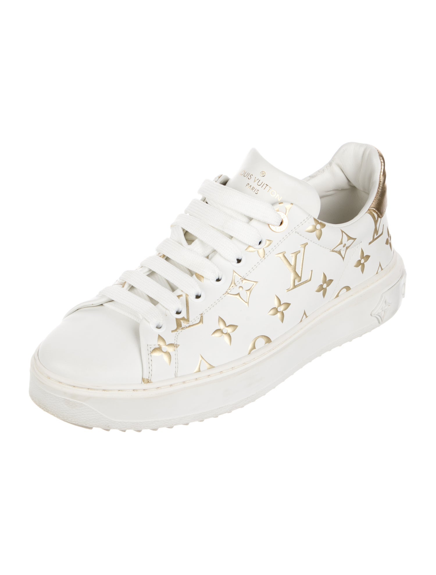 Louis Vuitton LV Monogram Leather Sneakers