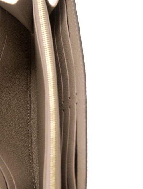 Louis Vuitton Monogram Giant Pattern Empreinte Leather Sarah Wallet