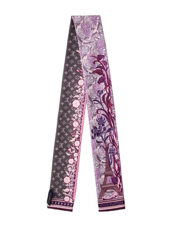 Louis Vuitton A Paris Silk Scarf