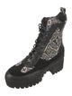Louis Vuitton Since 1854 Canvas Combat Boots