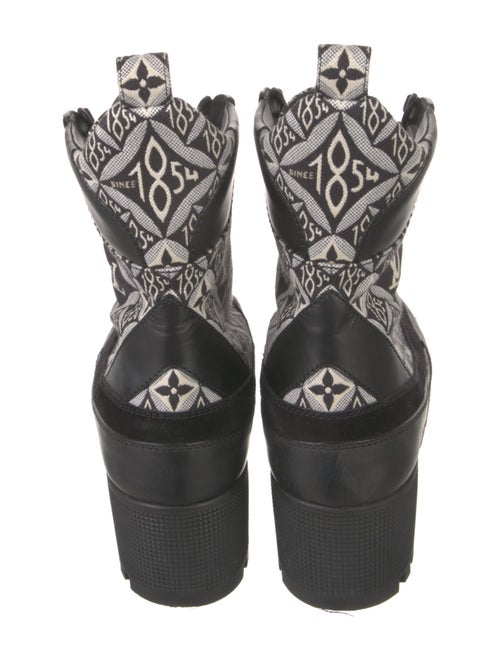 Louis Vuitton Since 1854 Canvas Combat Boots