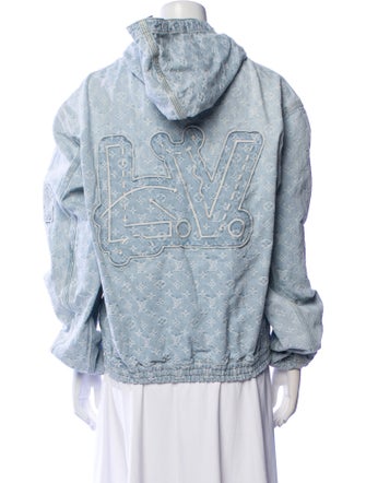 Louis Vuitton 2021 Louis Vuitton x NBA 2021 LV Monogram Denim Jacket Denim Jacket