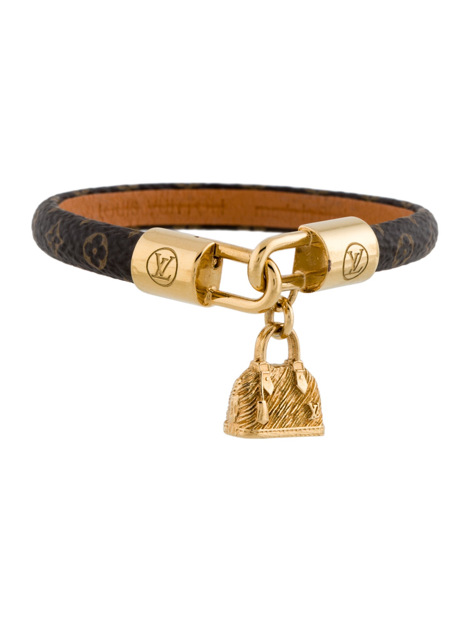 Louis Vuitton Monogram Alma Bag Charm Bracelet