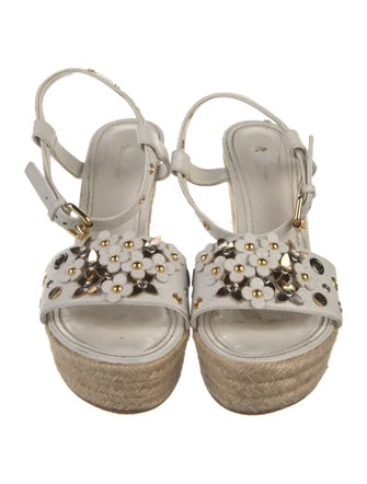 Louis Vuitton LV Monogram Leather Espadrilles