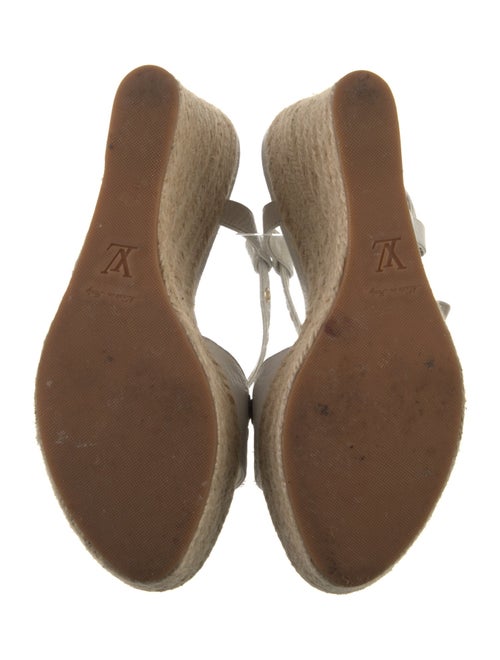 Louis Vuitton LV Monogram Leather Espadrilles