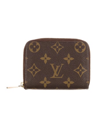 Louis Vuitton Monogram Pattern Coated Canvas Zippy Coin Purse