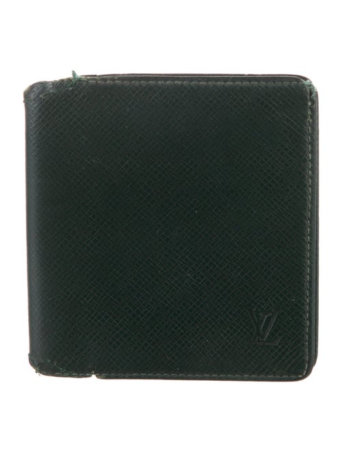 Louis Vuitton 1996 Taiga Leather Bifold Wallet
