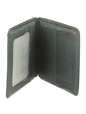 Louis Vuitton 1996 Taiga Leather Bifold Wallet
