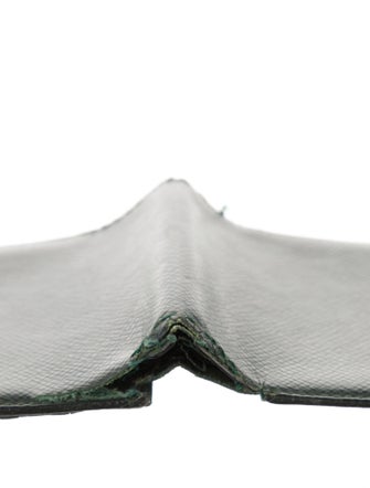 Louis Vuitton 1996 Taiga Leather Bifold Wallet