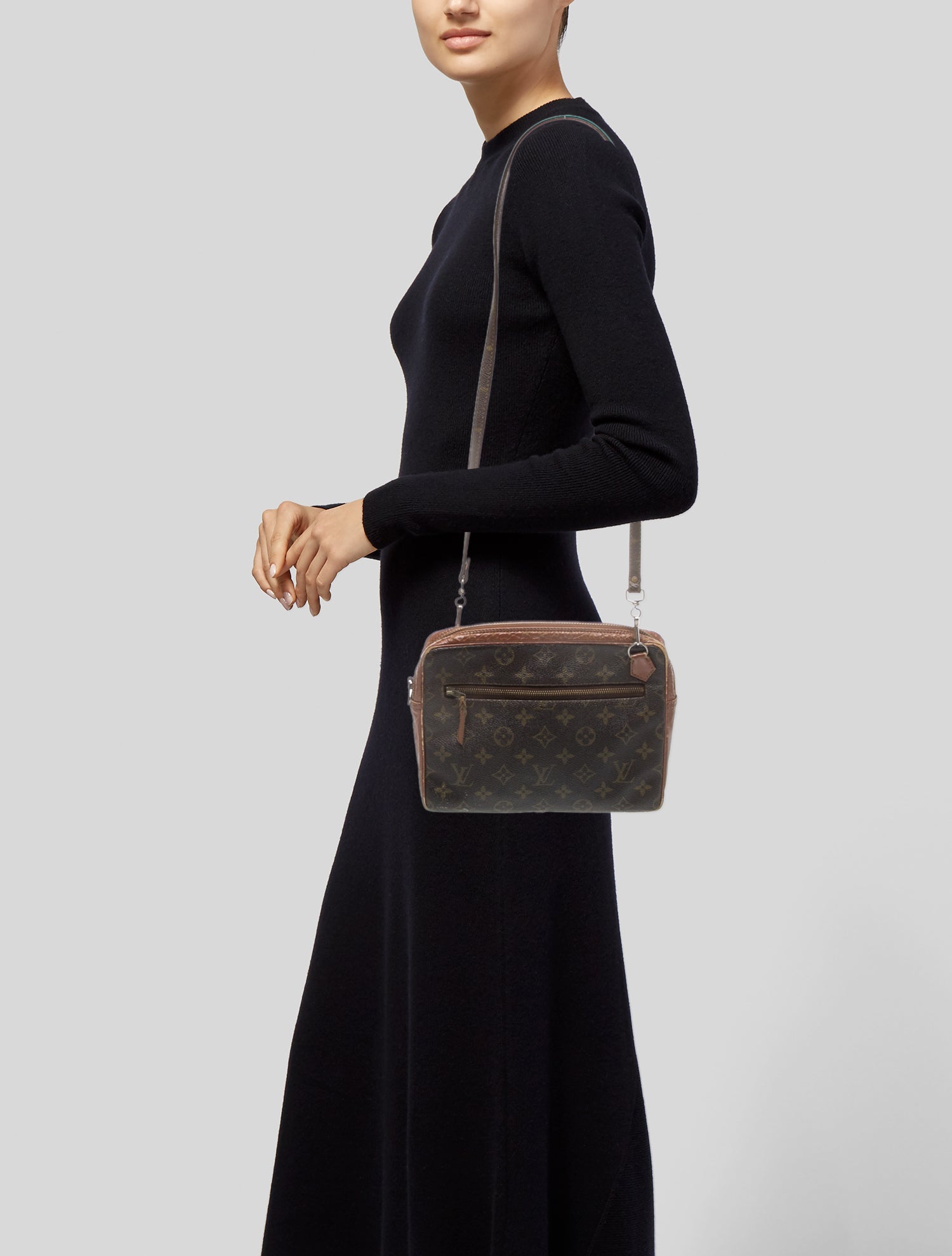 Louis Vuitton LV Monogram Pochette Marly Bandoulière