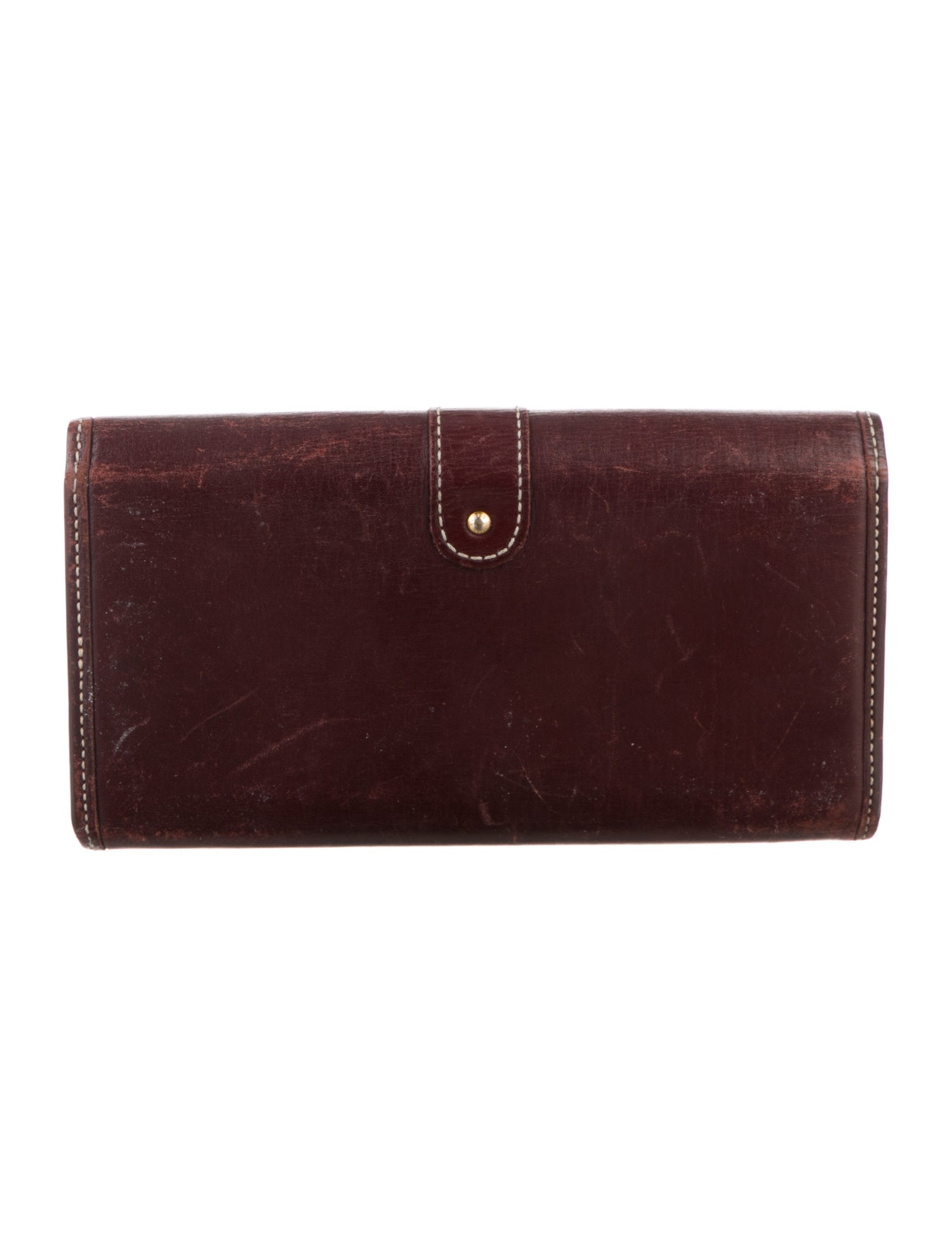 Louis Vuitton Vintage Leather Sarah Wallet