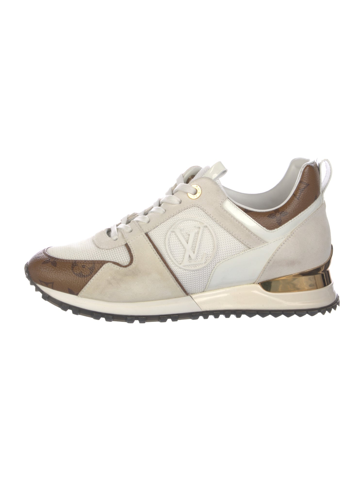 Louis Vuitton LV Monogram Suede Sneakers