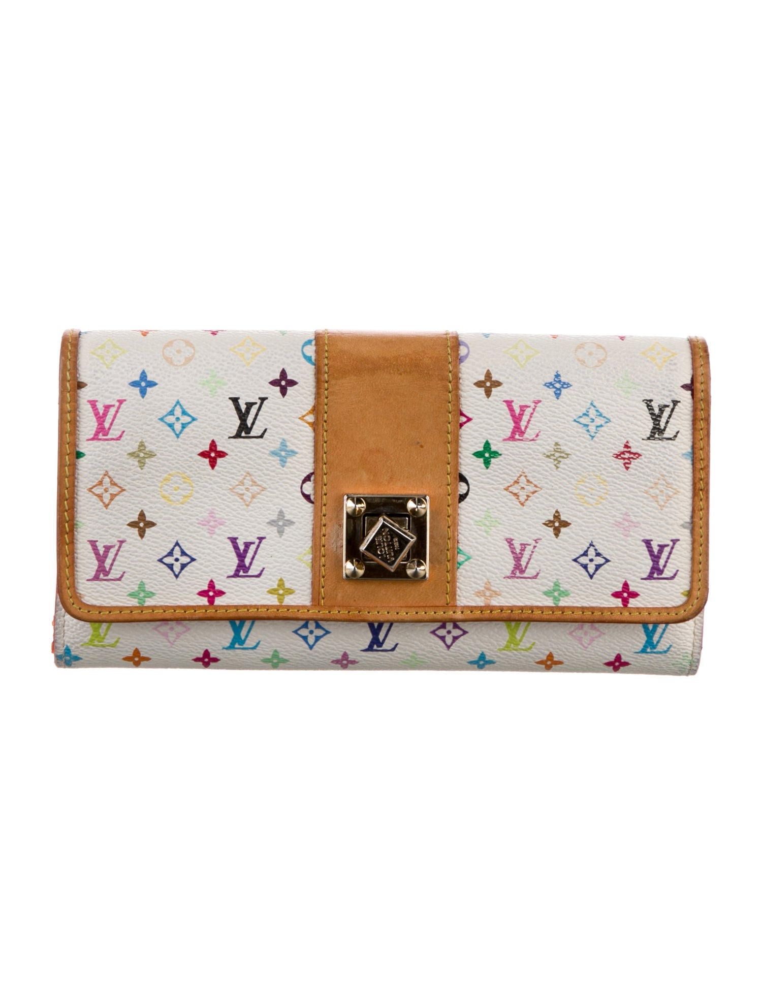 Louis Vuitton Vintage Leather Continental Wallet