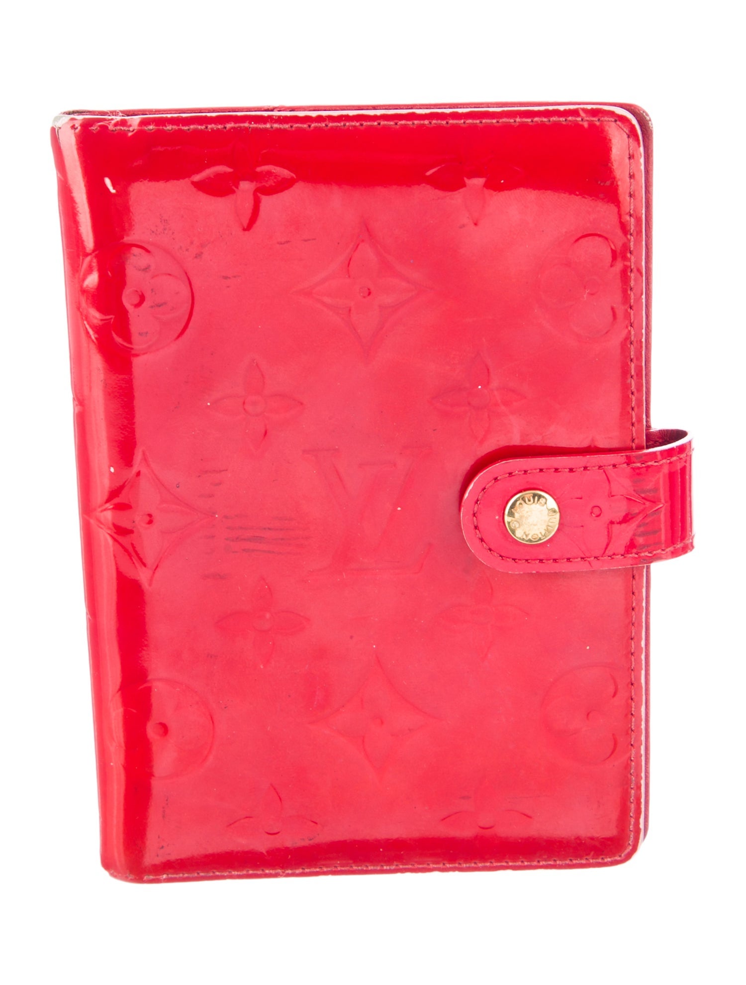 Louis Vuitton Vintage Monogram Vernis Small Ring Agenda Cover