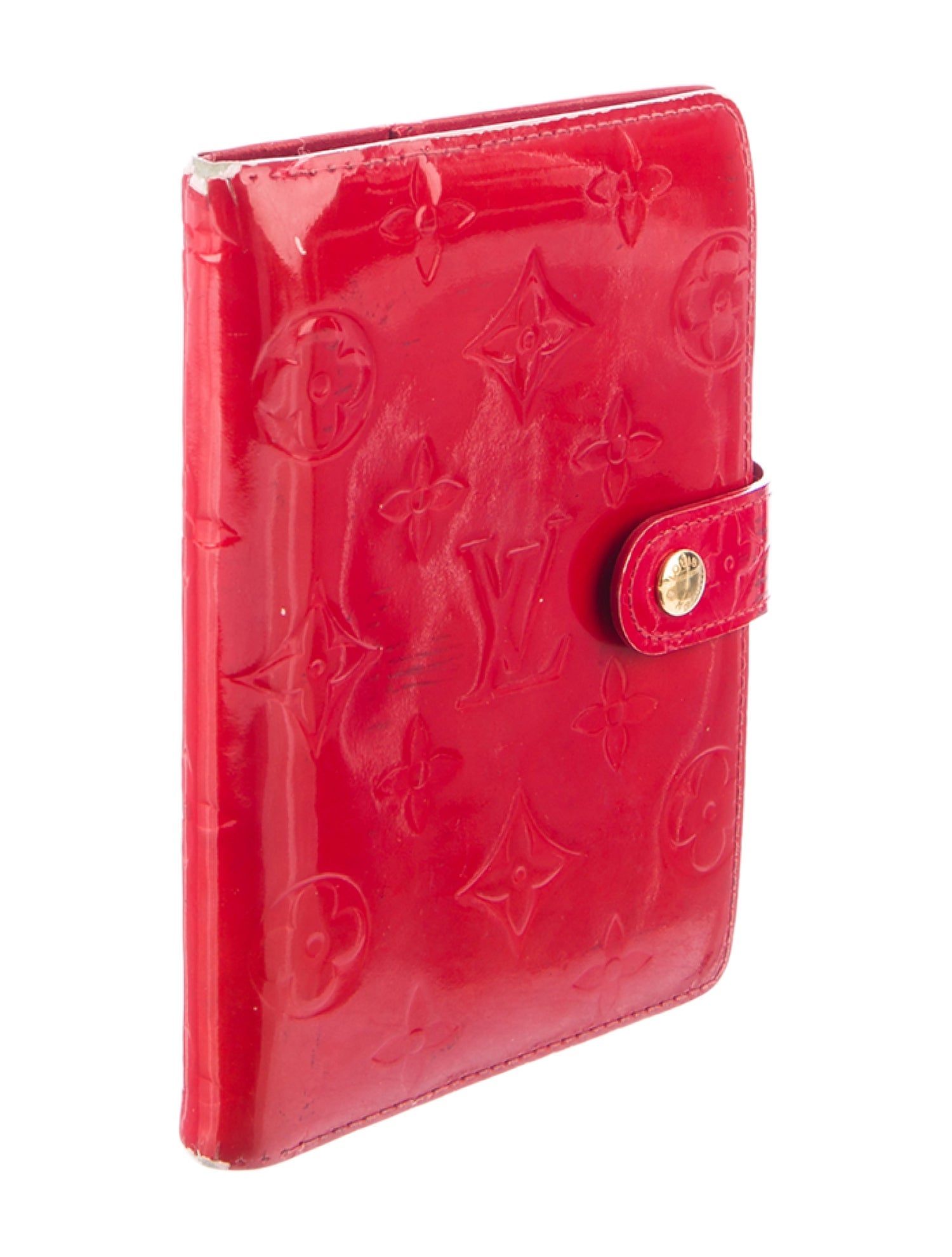 Louis Vuitton Vintage Monogram Vernis Small Ring Agenda Cover