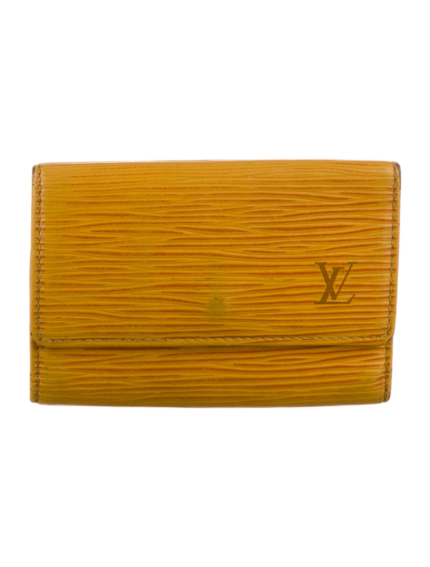 Louis Vuitton Vintage Leather Trifold Wallet