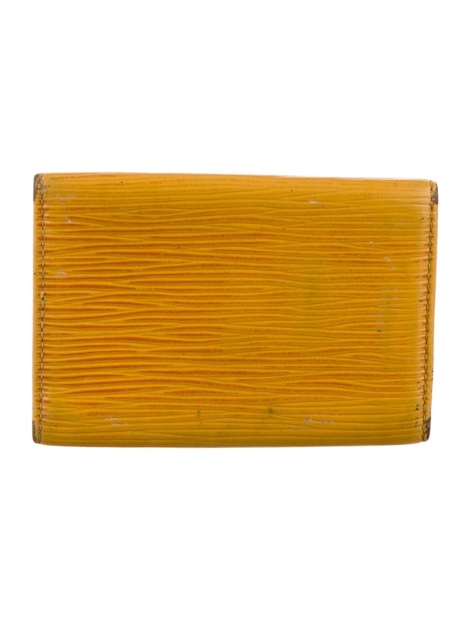 Louis Vuitton Vintage Leather Trifold Wallet