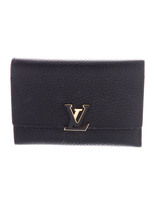 Louis Vuitton Taurillon Leather Capucines Compact Wallet