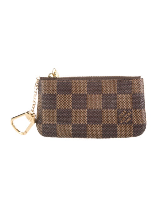 Louis Vuitton 2022 Damier Ebene Pattern Key Holder