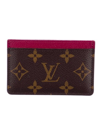 Louis Vuitton LV Monogram Coated Canvas Card Case