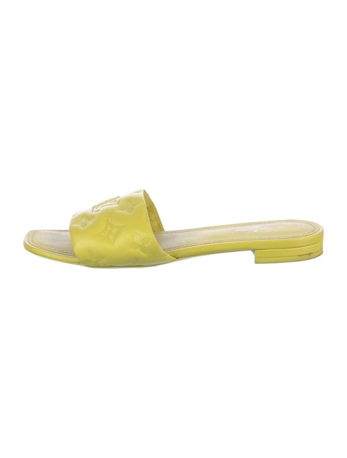 Louis Vuitton LV Monogram Leather Flats