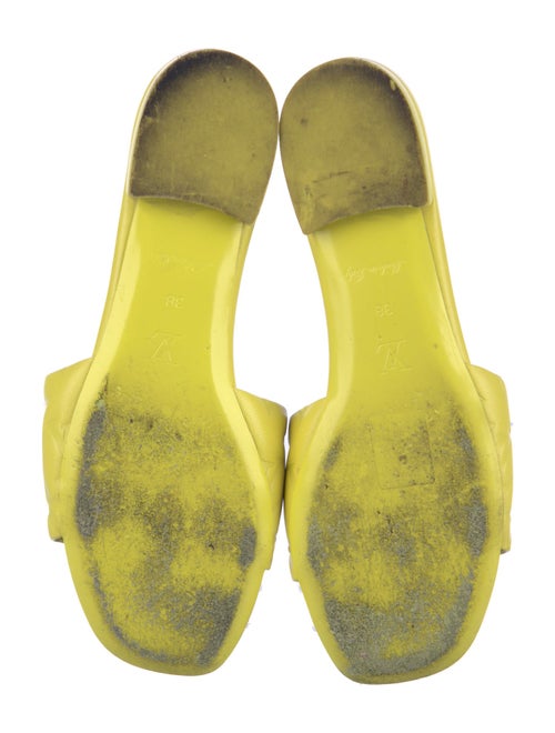 Louis Vuitton LV Monogram Leather Flats